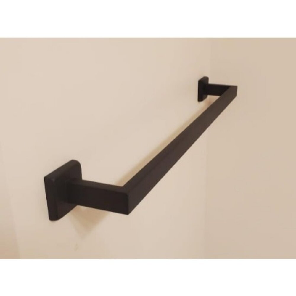 20-Inch Single Towel Bar, Bathroom Kitchen Towel Holder, Wall Mounted Towel Rack
